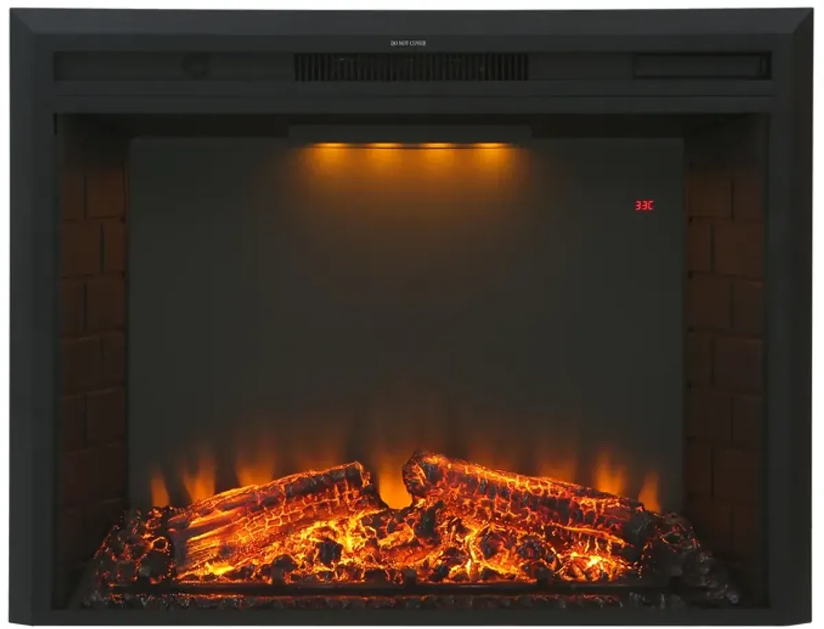 LED Electric Fireplace wall TV stand