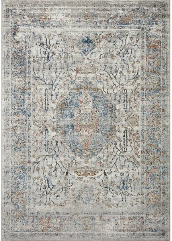 Bianca BIA02 Stone/Multi 5'3" x 7'6" Rug