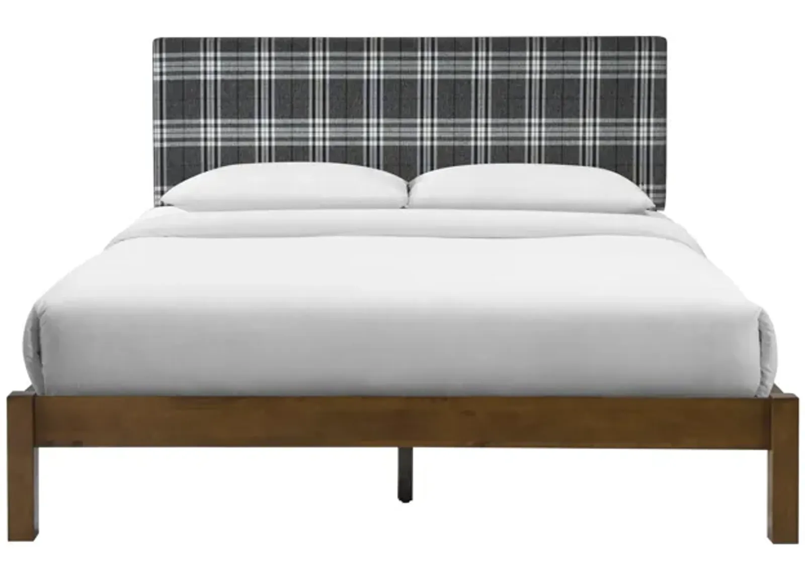 Asher Plaid Platform Bed Frame