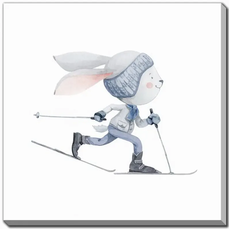 Cross Country Skiing Bunny