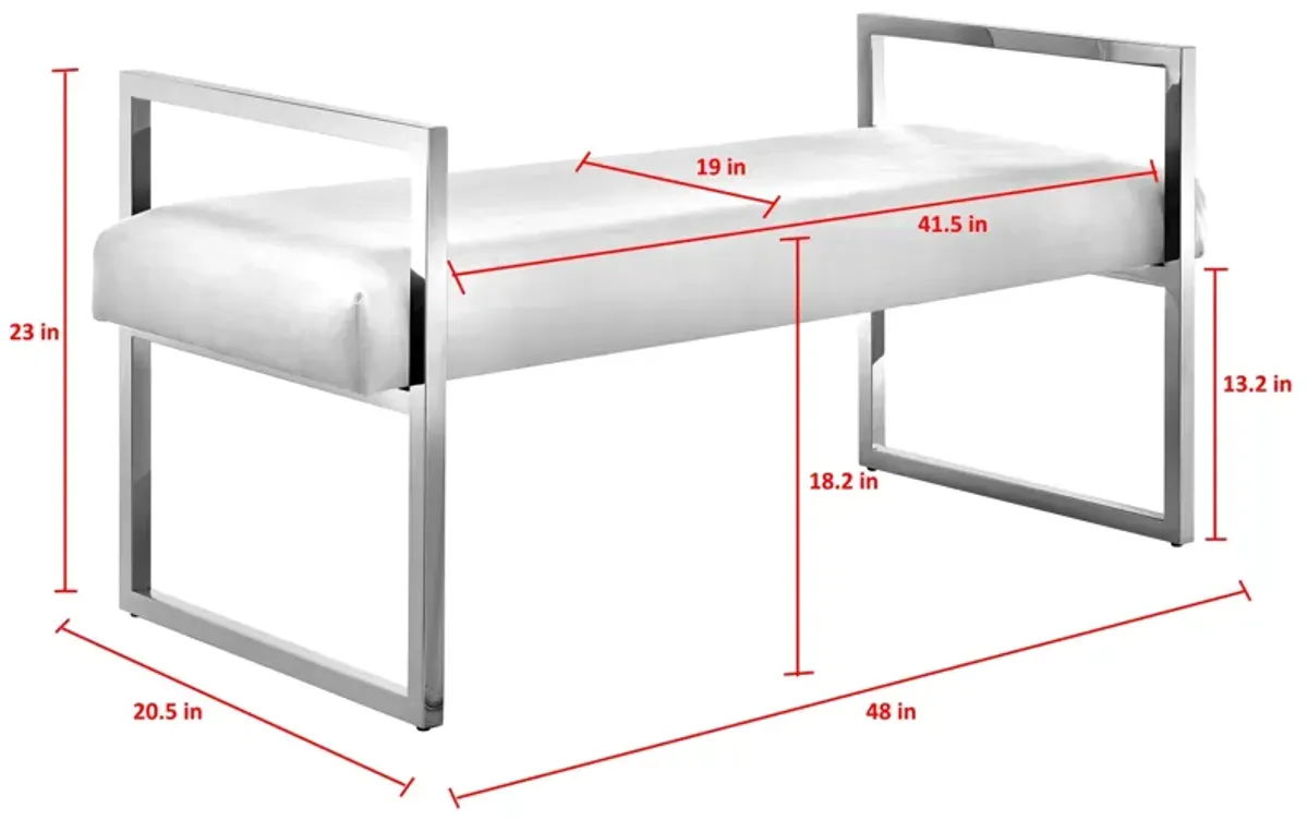 Inspired Home Mirabella Bench