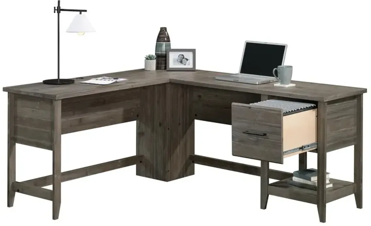 Sauder Summit Station L-Desk Pp