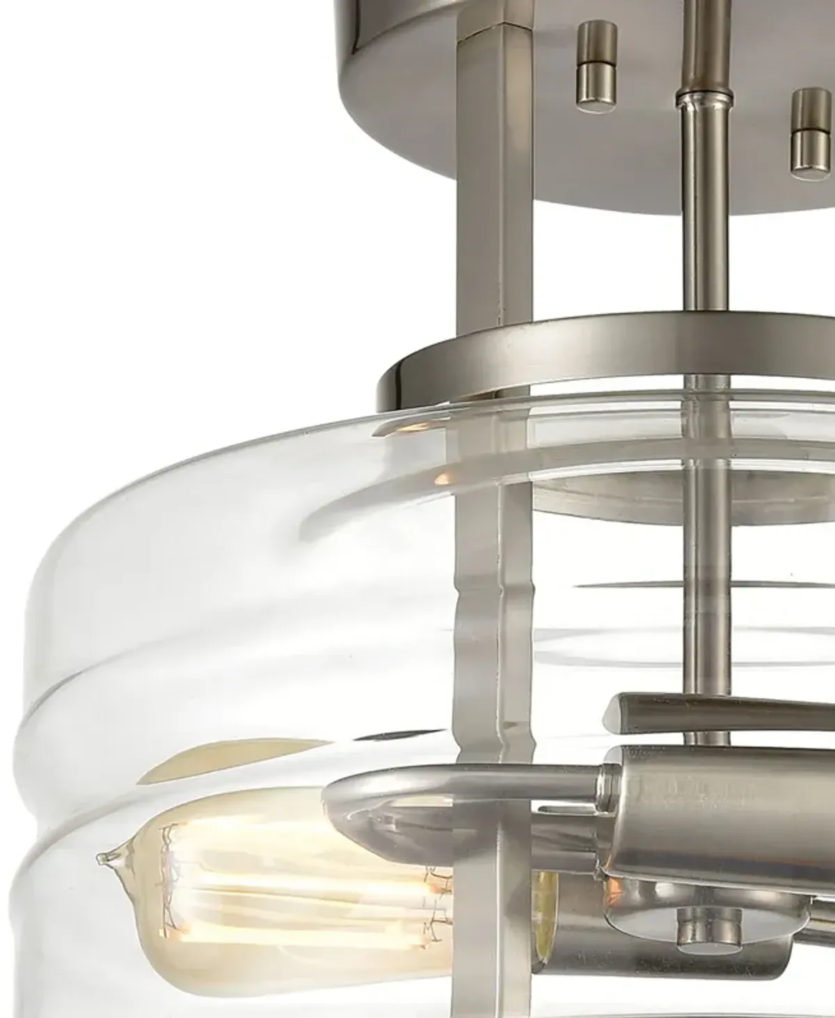 Rover 2-Light Semi Flush Mount