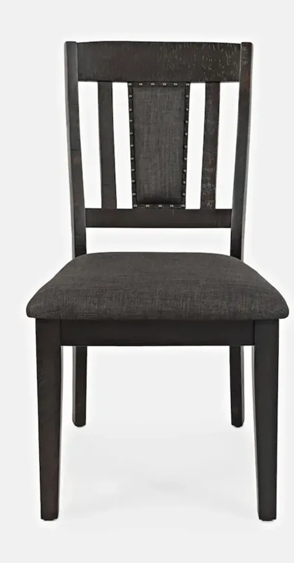 Jofran American Rustics Upholstered Slatback Chair (Set of 2)