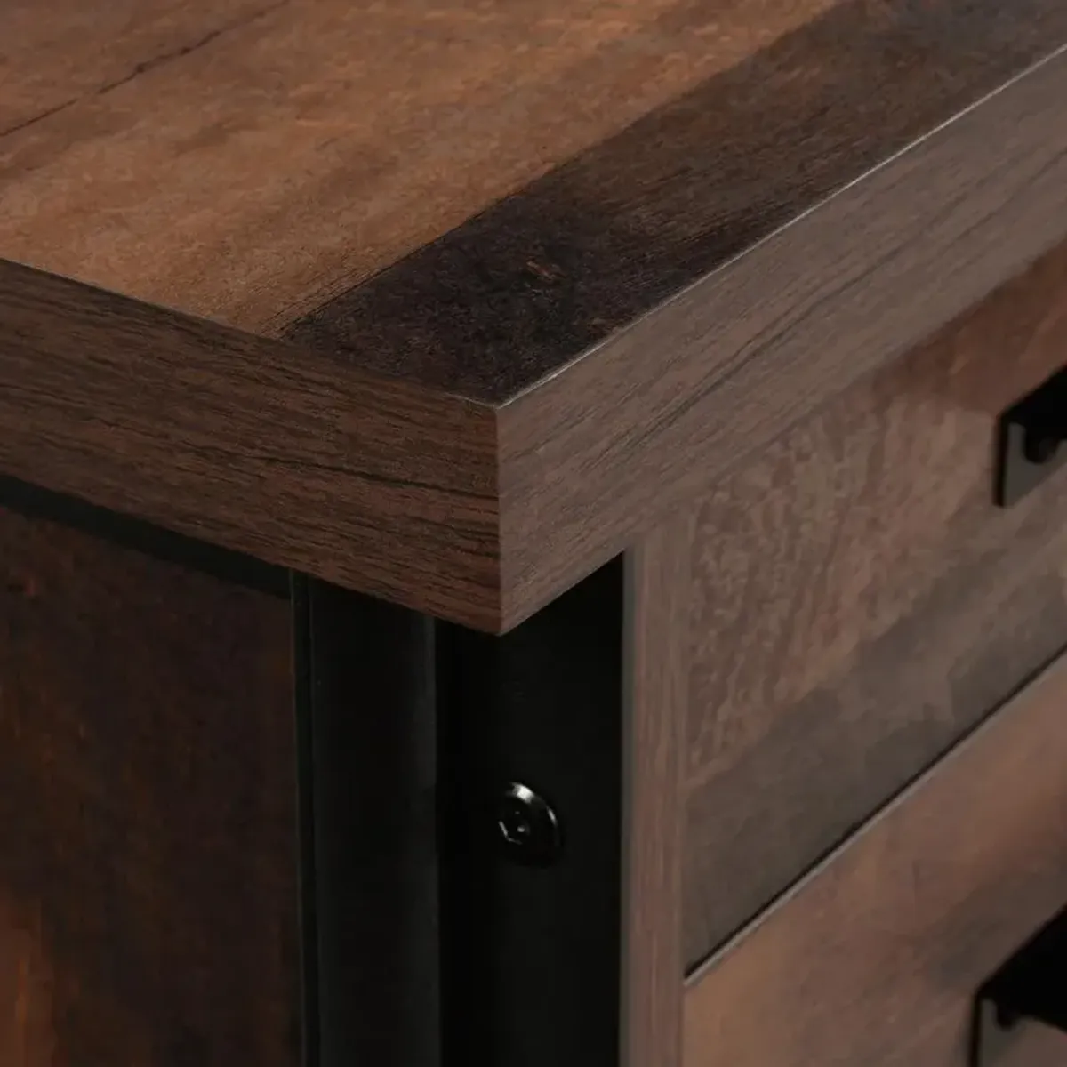 Sauder Briarbrook Computer Desk Barrel Oak