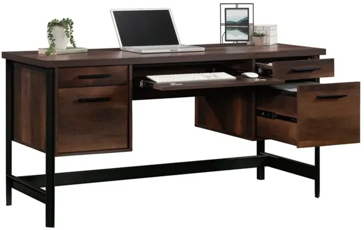 Sauder Briarbrook Computer Desk Barrel Oak