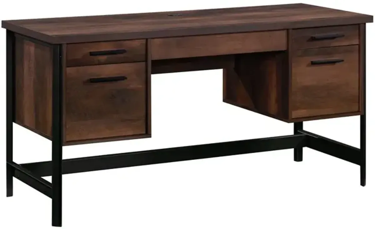 Sauder Briarbrook Computer Desk Barrel Oak