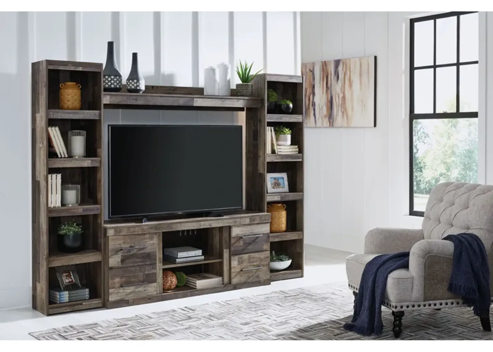 Derekson 4-Piece Entertainment Center