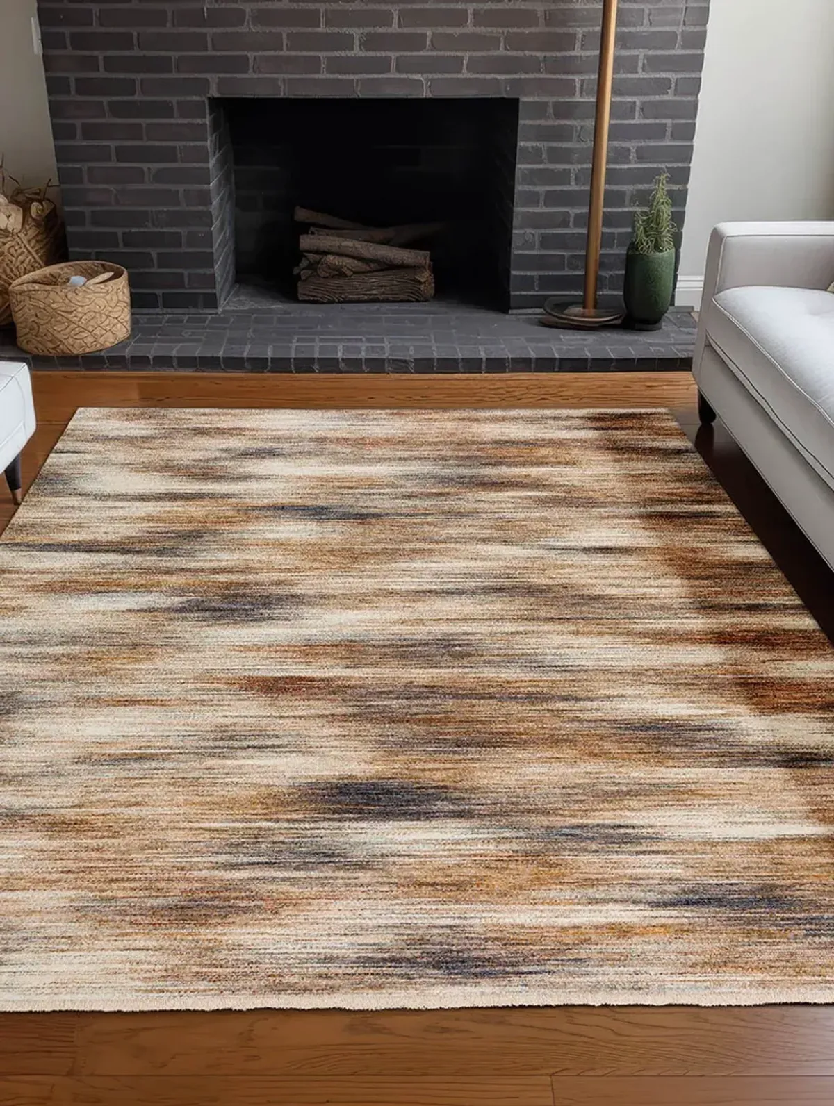 Neola NA4 Beige 5' x 7'10" Rug