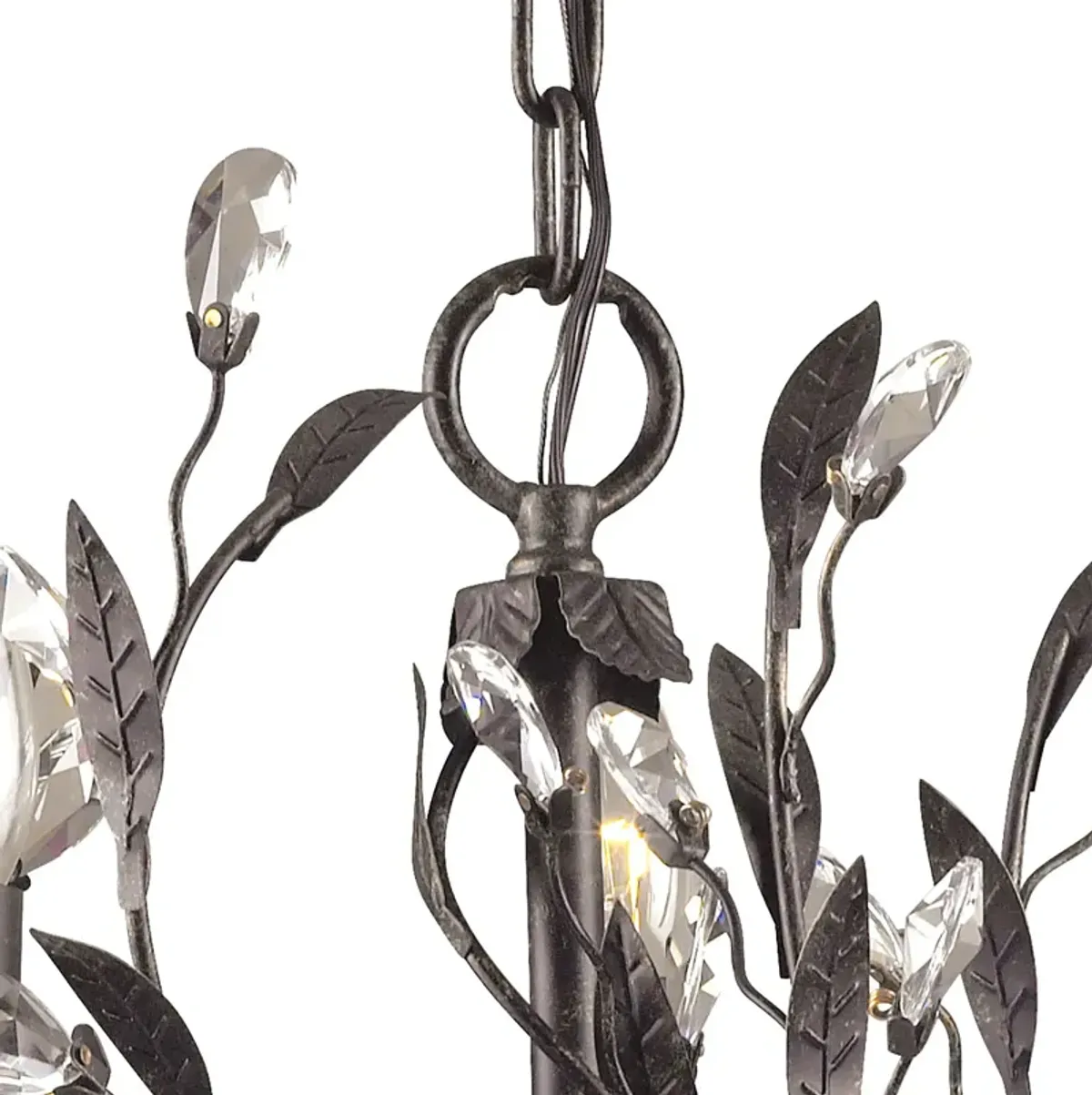 Circeo 16'' Wide 3-Light Silver Chandelier