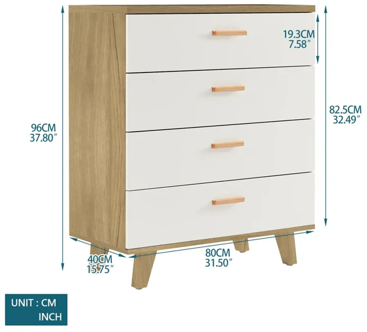 Drawer Dresser Cabinet Bar Cabinet, Storge Cabinet, Solid Wood Handles And Foot Stand, Wood