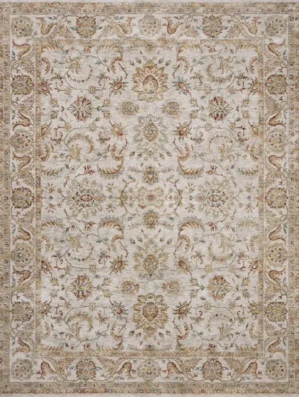 Gaia Natural/Sunset 6'7" x 9'10" Area Rug