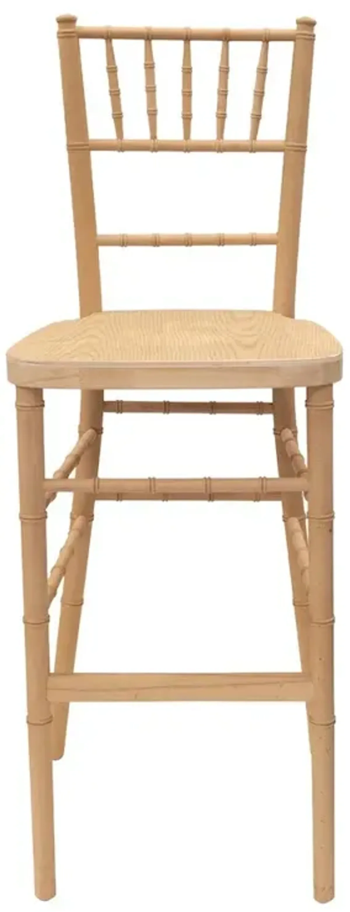 Commerical Seating Products European Raw Wood Dining Bar Stool Chairs