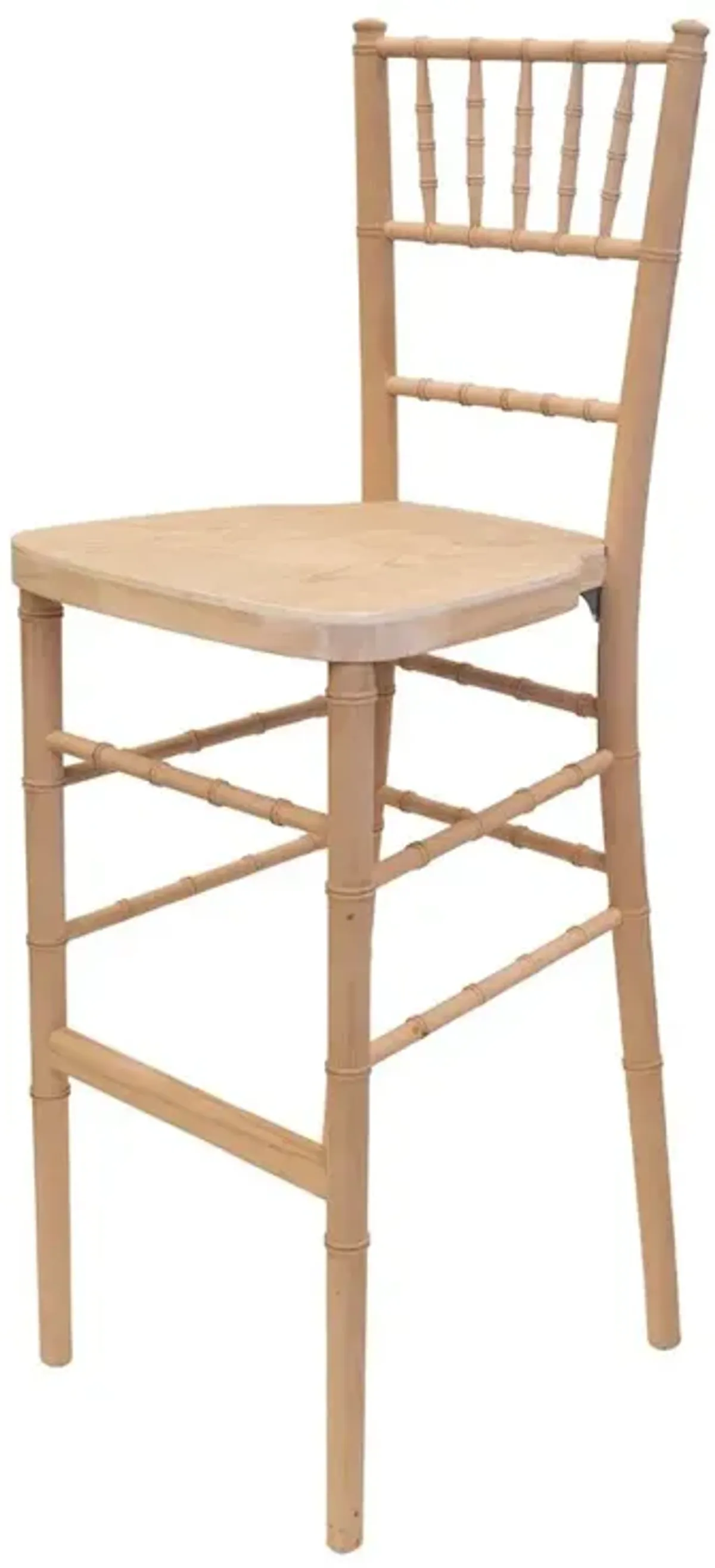 Commerical Seating Products European Raw Wood Dining Bar Stool Chairs