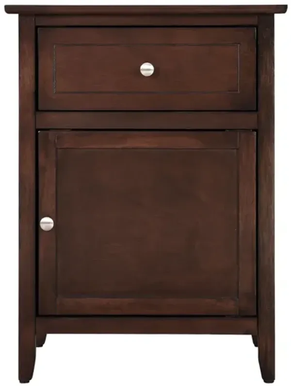Lzzy 1-Drawer Nightstand (25 in. H x 15 in. W x 19 in. D)