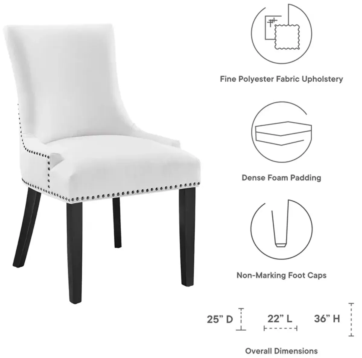 Marquis Fabric Dining Chair