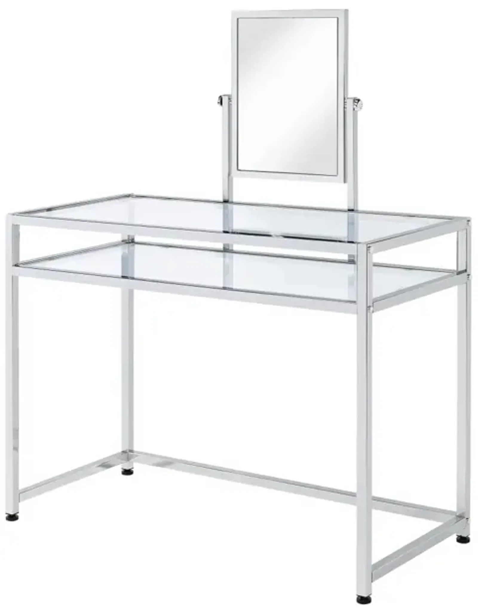 Coleen Vanity Set In Chrome Finish