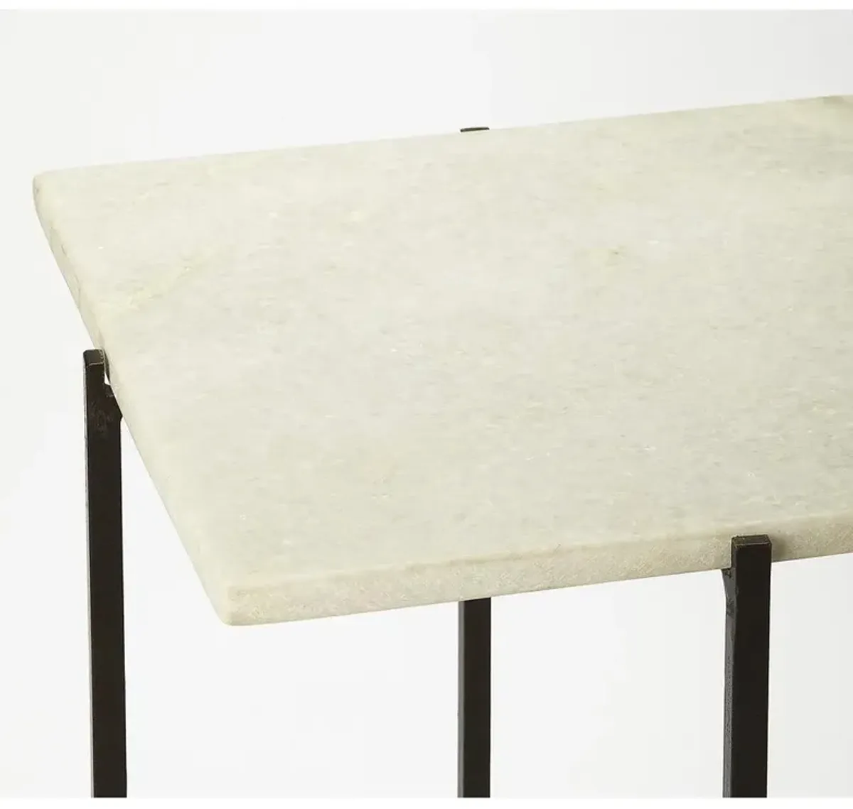 Square Marble Accent Table, Belen Kox