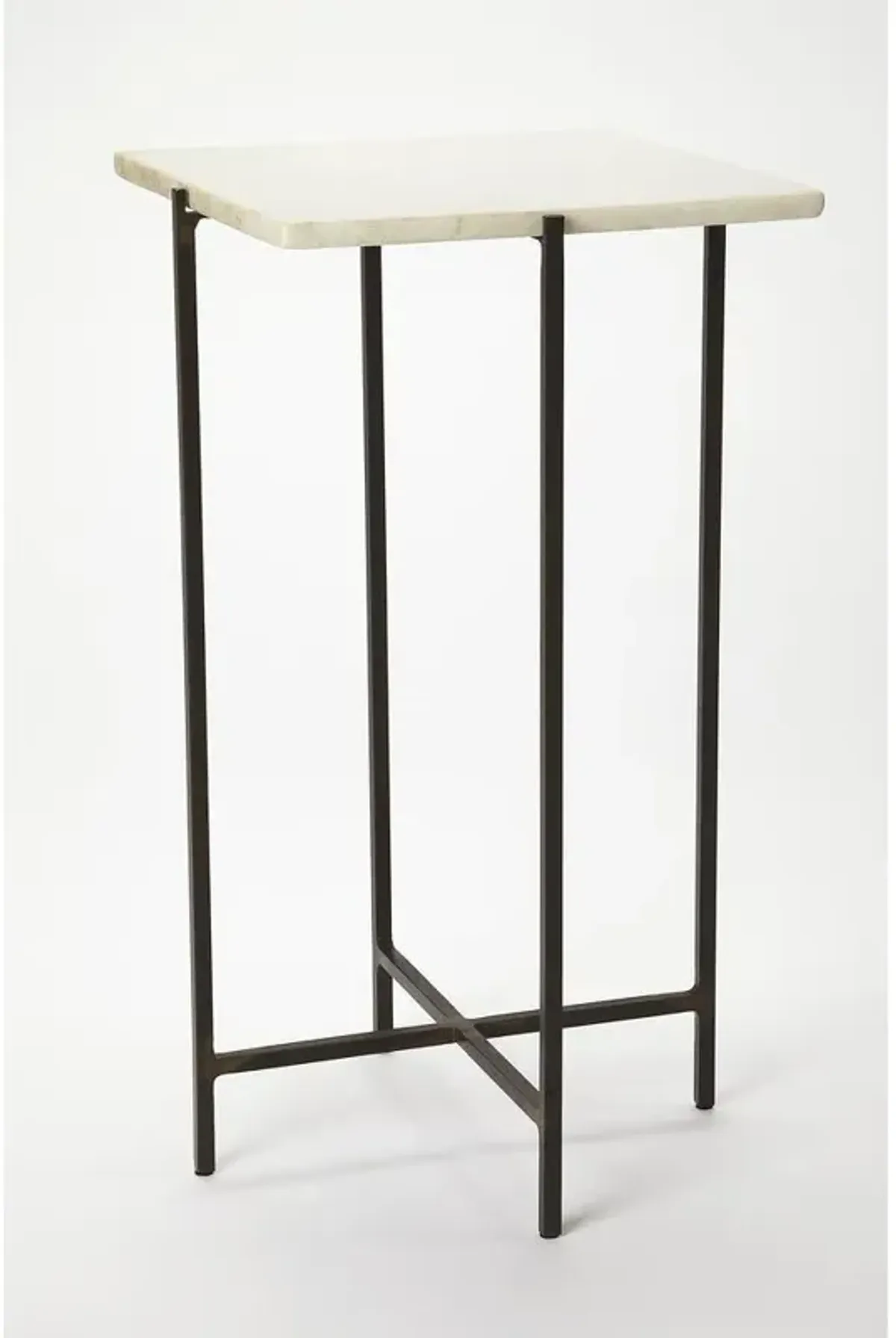 Square Marble Accent Table, Belen Kox