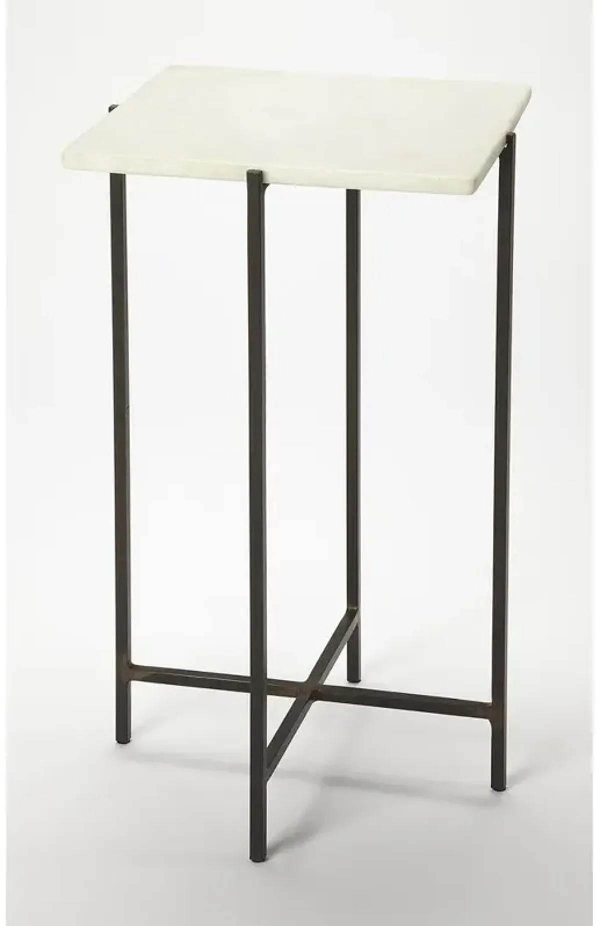 Square Marble Accent Table, Belen Kox