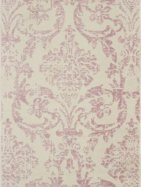 Jubilant JUB09 Ivory/Pink 3' x 5' Rug