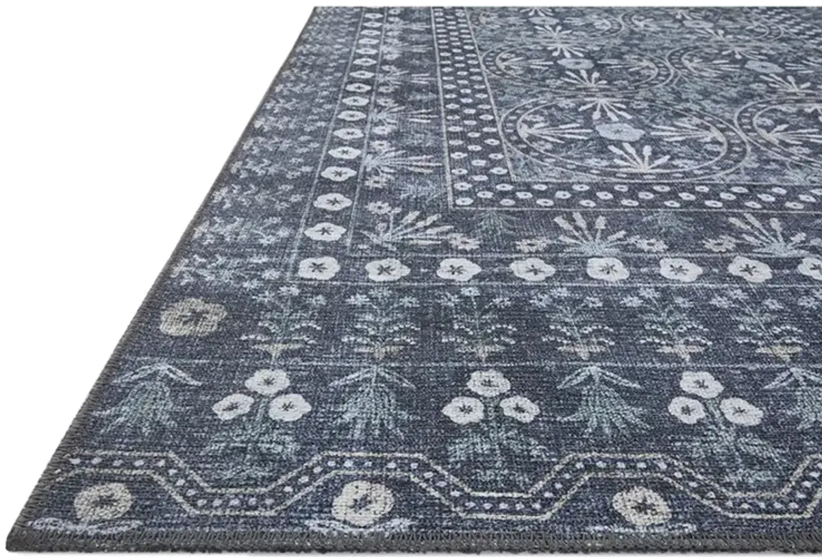 Maison MAO03 Rosette Blue 8'4" x 11'6" Rug