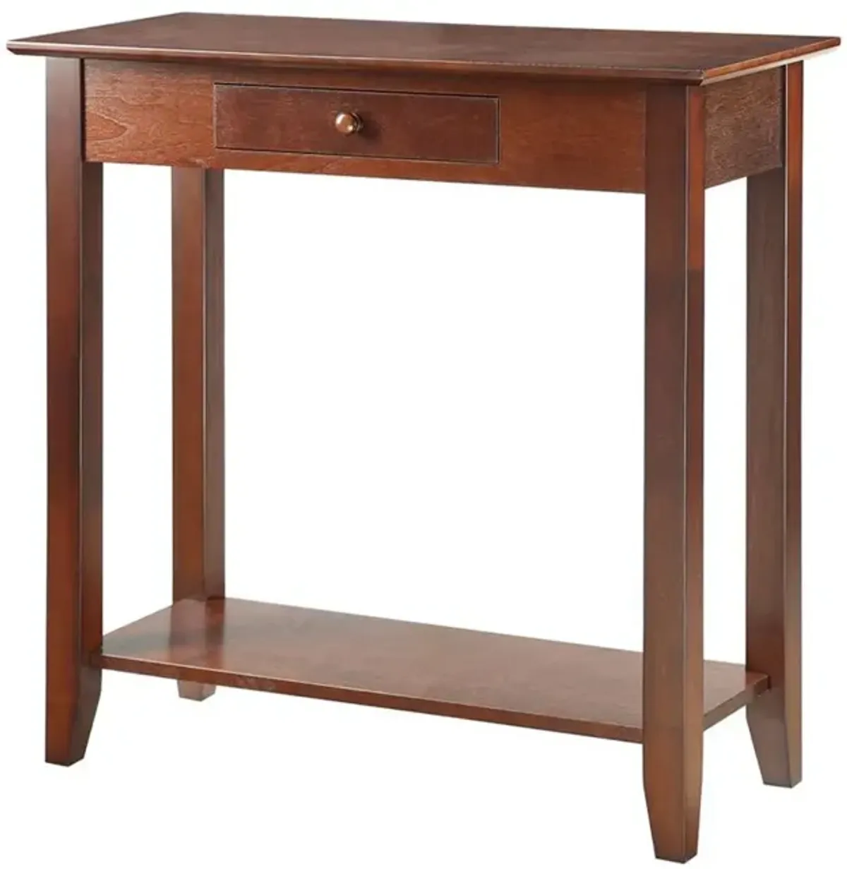 Convience Concept, Inc. American Heritage Hall Table with Drawer and Shelf