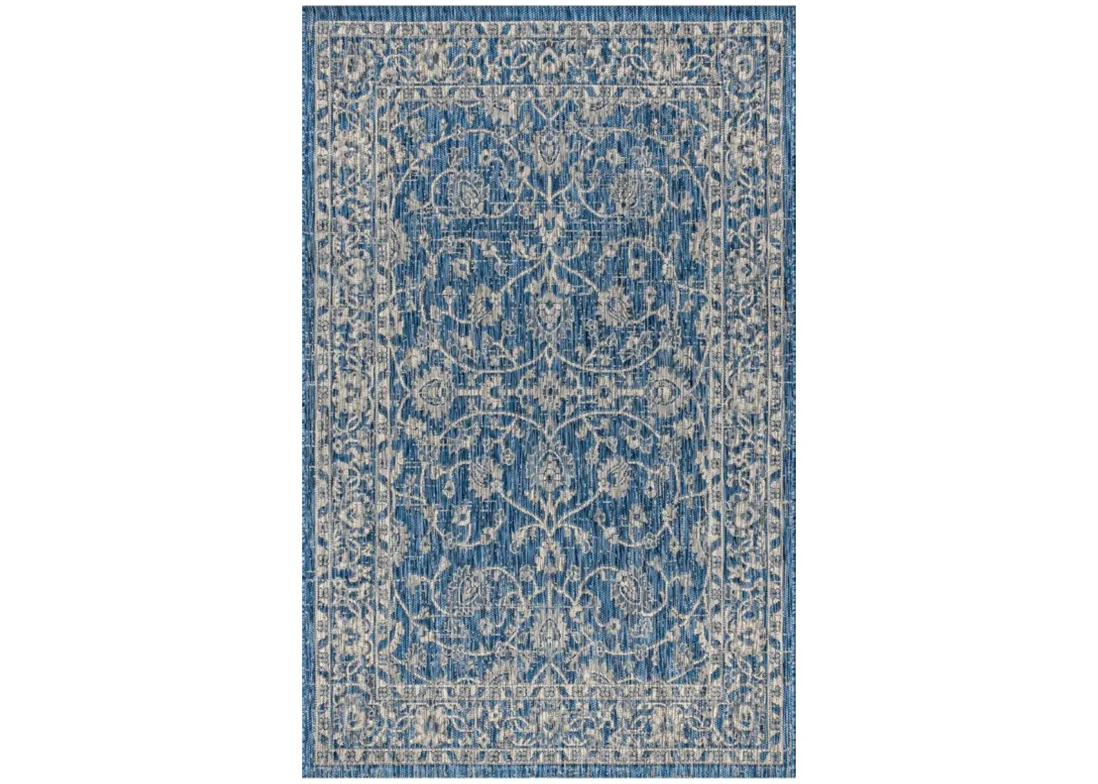 Palazzo Vine and Border Textured Weave Indoor/Outdoor Area Rug