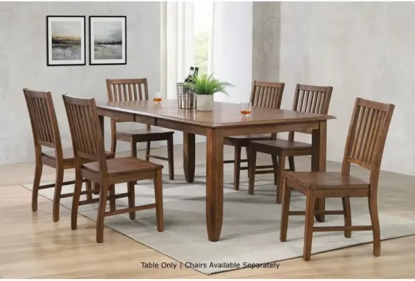 Sunset Trading Simply Brook 72 Rectangular Extendable Dining Table