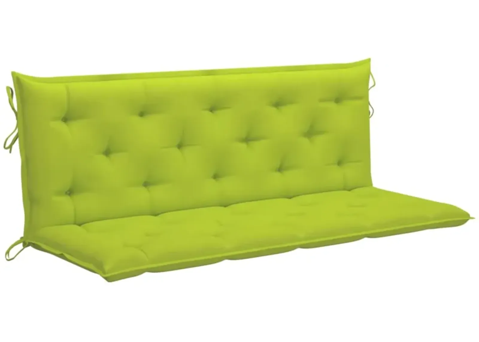 vidaXL Cushion for Swing Chair Bright Green 59.1" Fabric