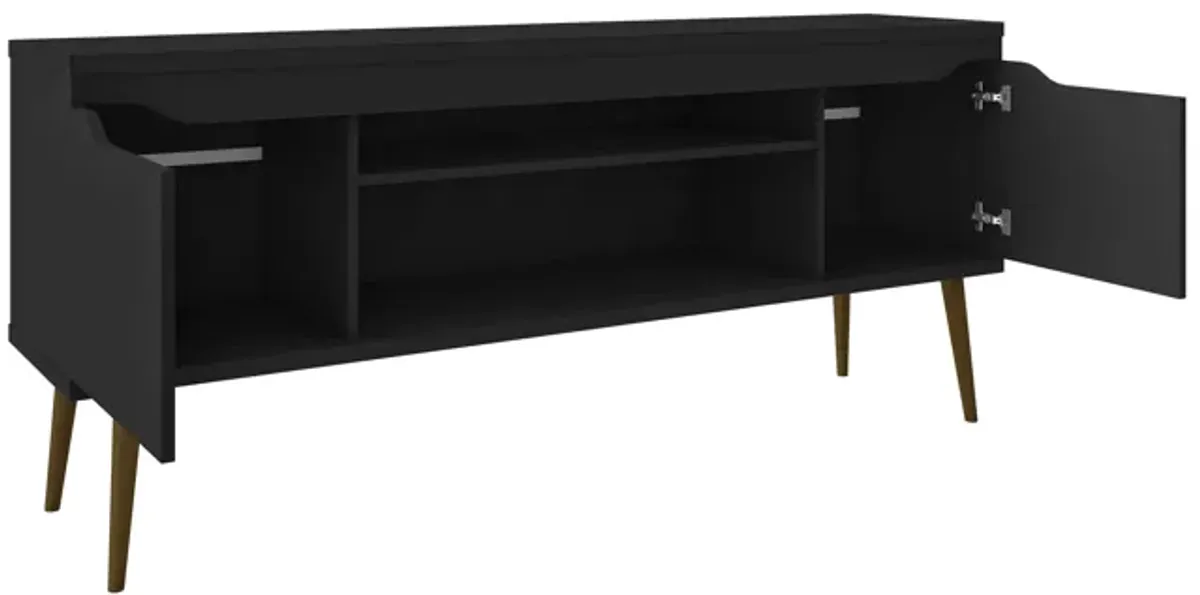 Bradley Black TV Stand