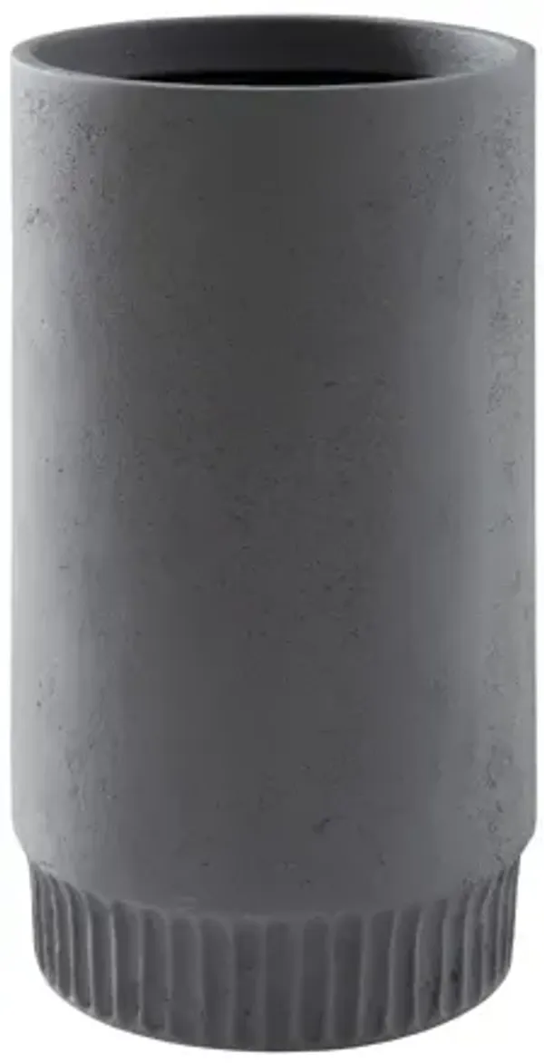 Harvest Medium Planter in Dark Gray