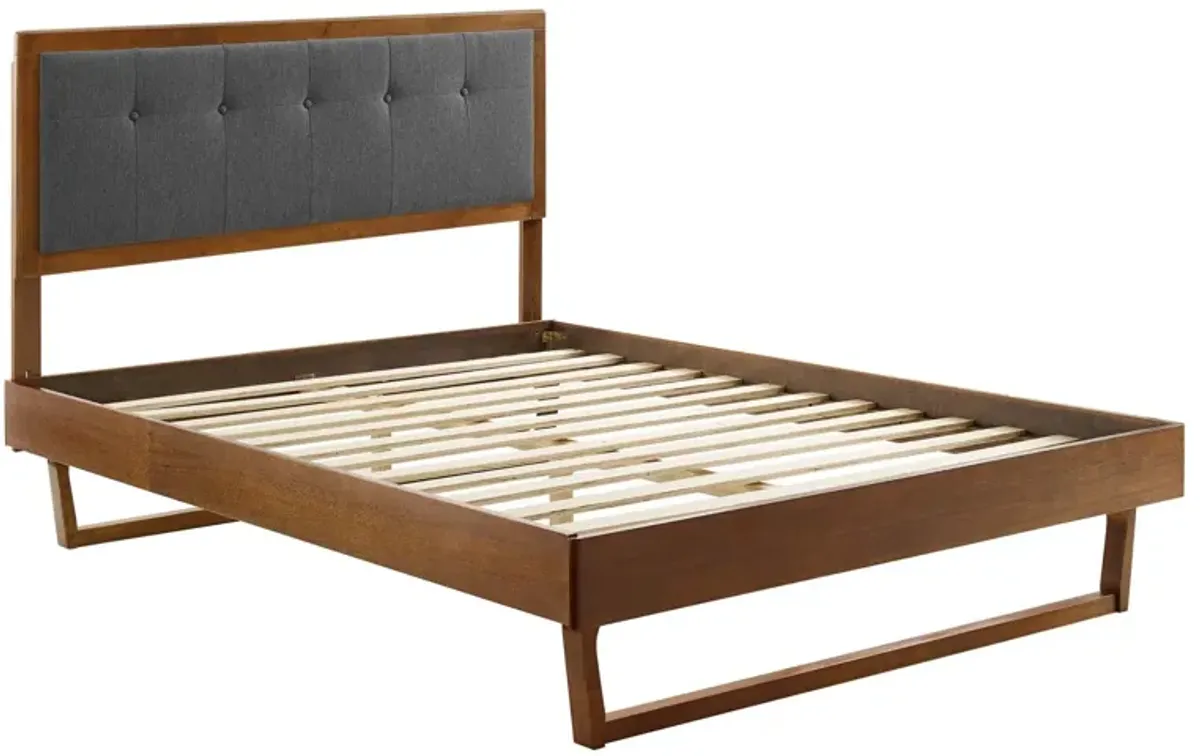 Modway - Willow King Wood Platform Bed with Angular Frame