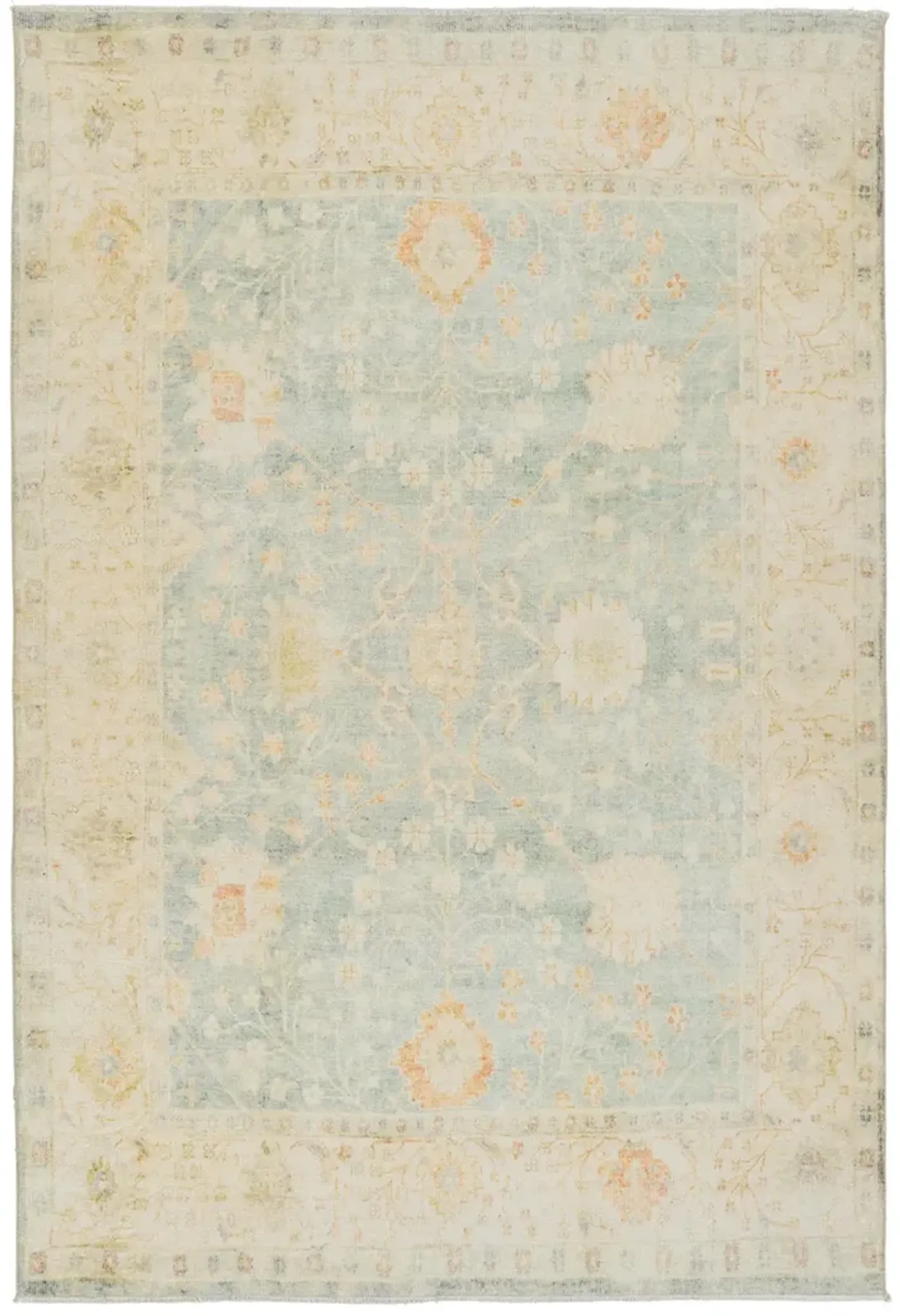 Boheme Lovato Blue 3' x 10' Runner Rug