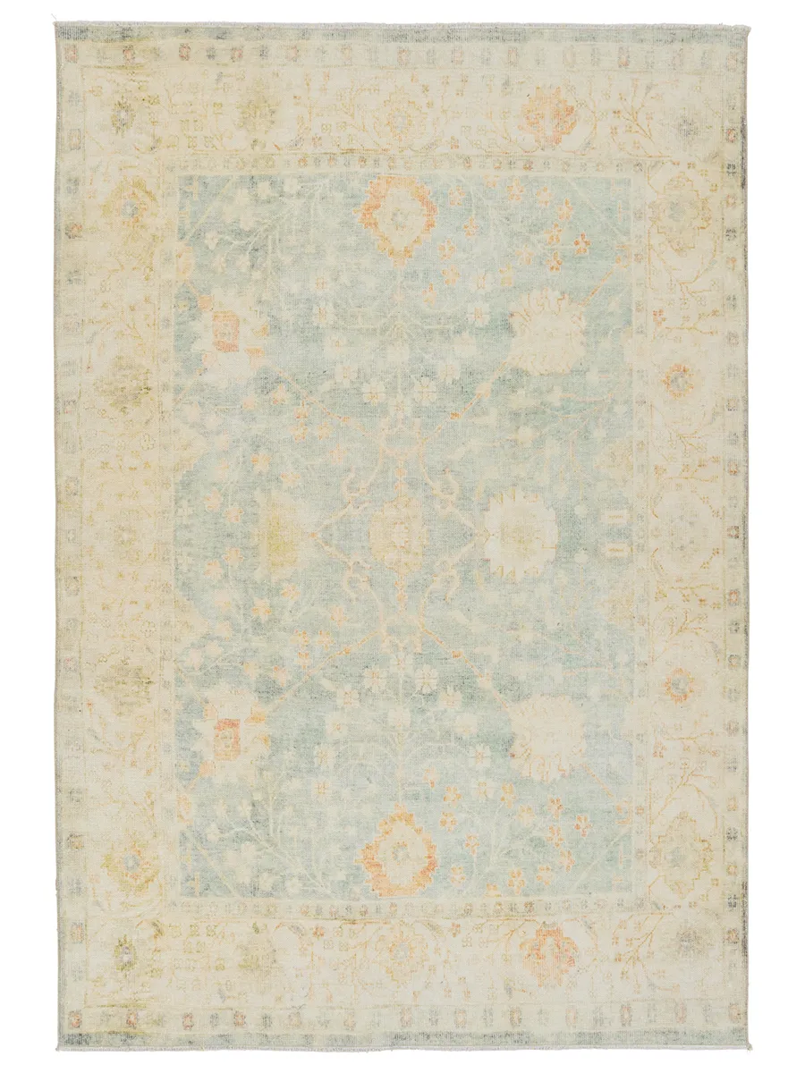 Boheme Lovato Blue 3' x 10' Runner Rug