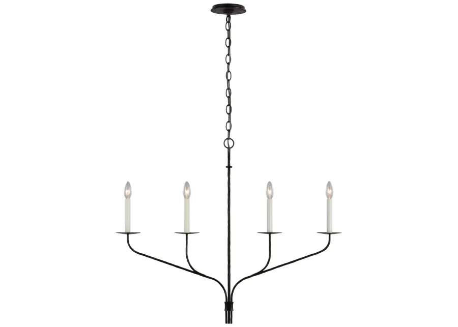 Belfair Medium 4 Light Linear Chandelier