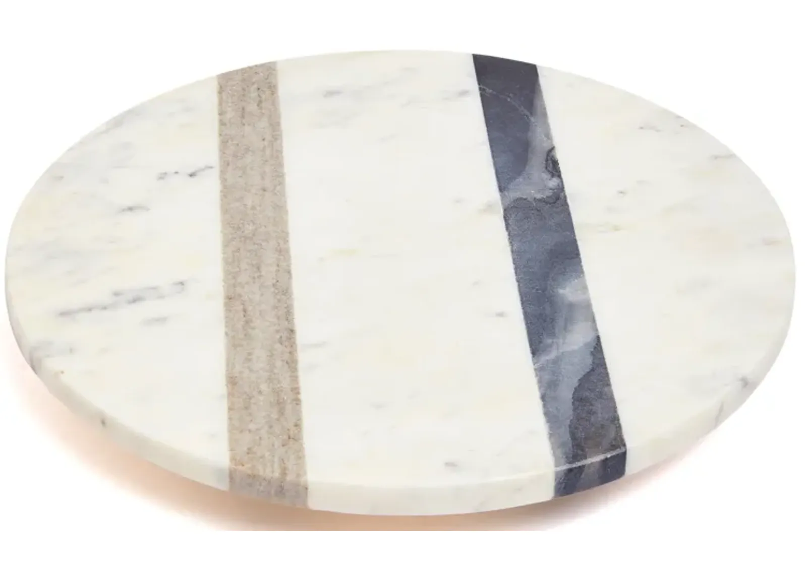 12 inch Single Tier Marble Lazy Susan Turntable