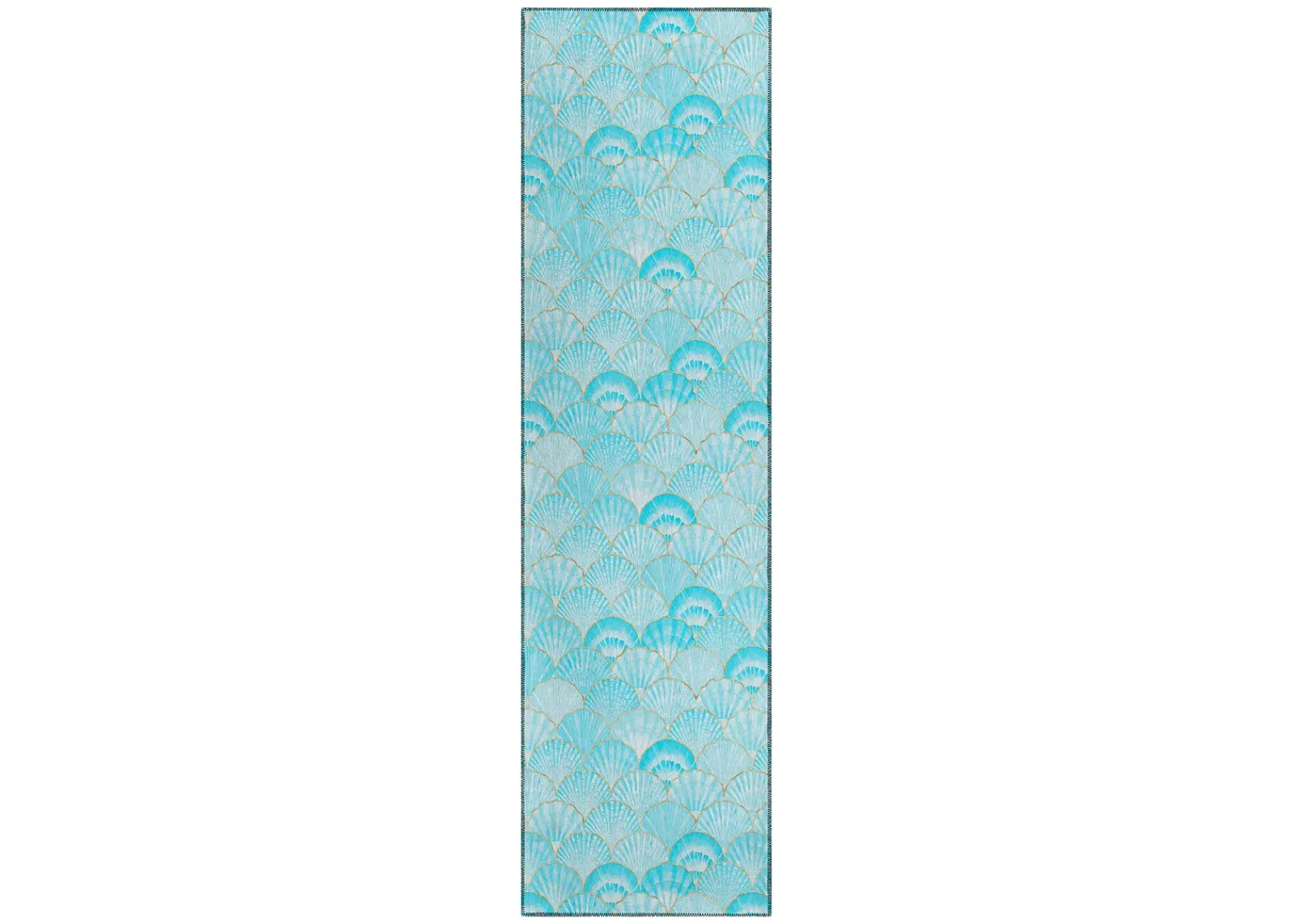 Seabreeze SZ2 Teal 2'3" x 7'6" Rug