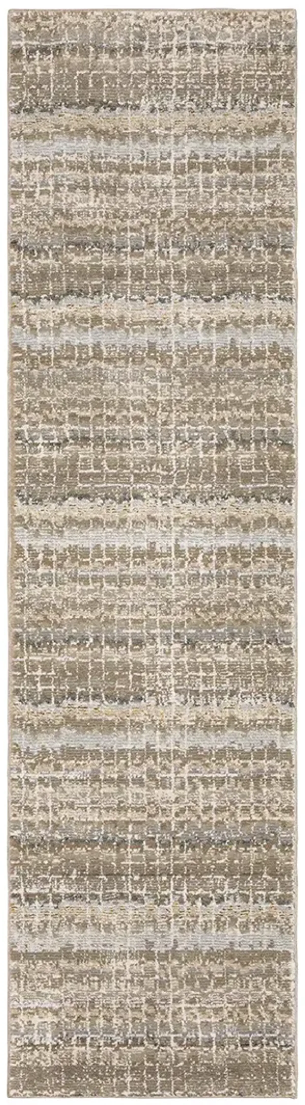 Atlas 2'3" x 8' Ivory Rug