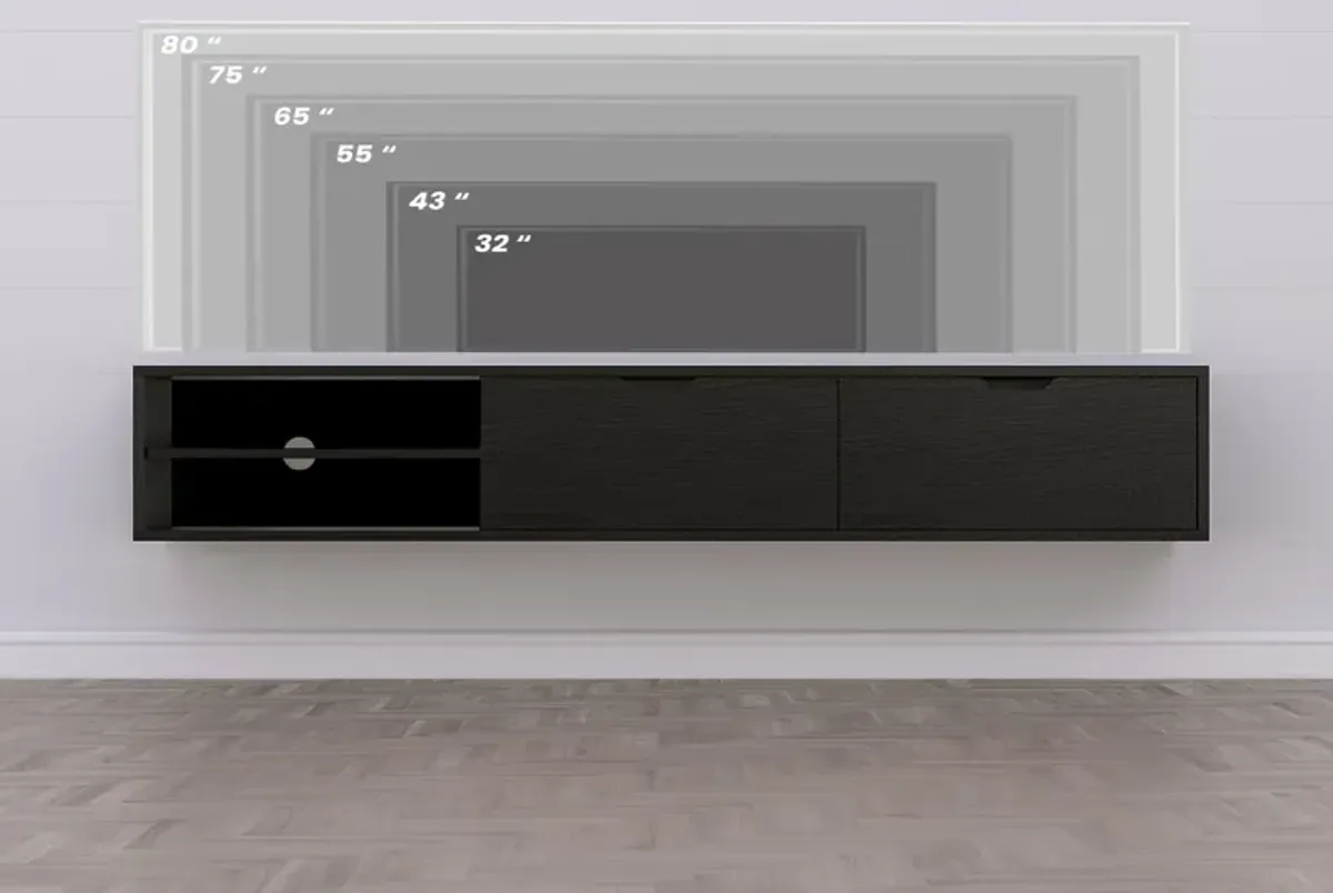 Riga V2 71" Floating Tv Stand  Cunda