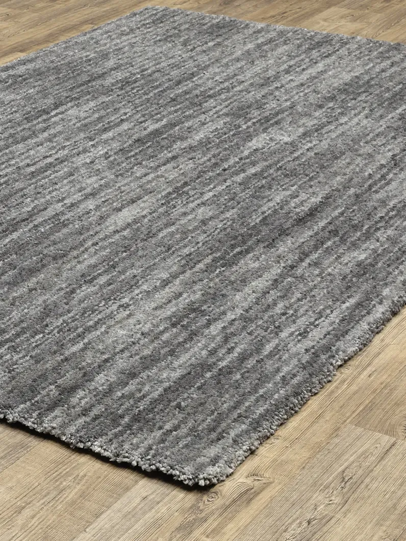 Aspen 9'10" x 12'10" Grey Rug