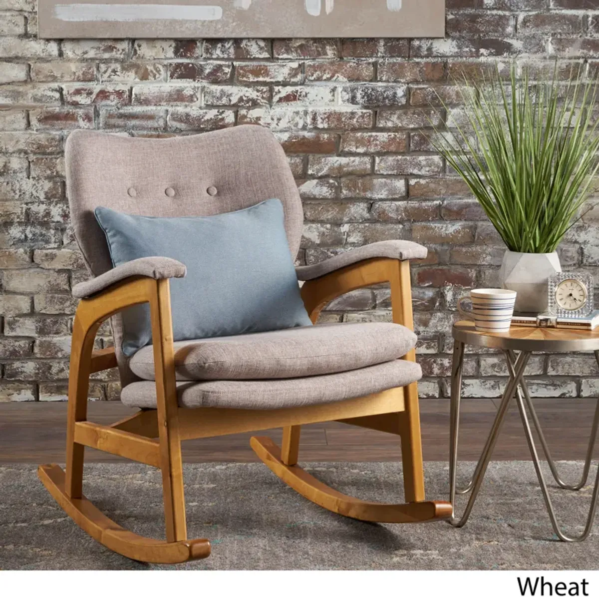 Mid-Century Rocking Chair Comfort, Style, and a Touch of Retro