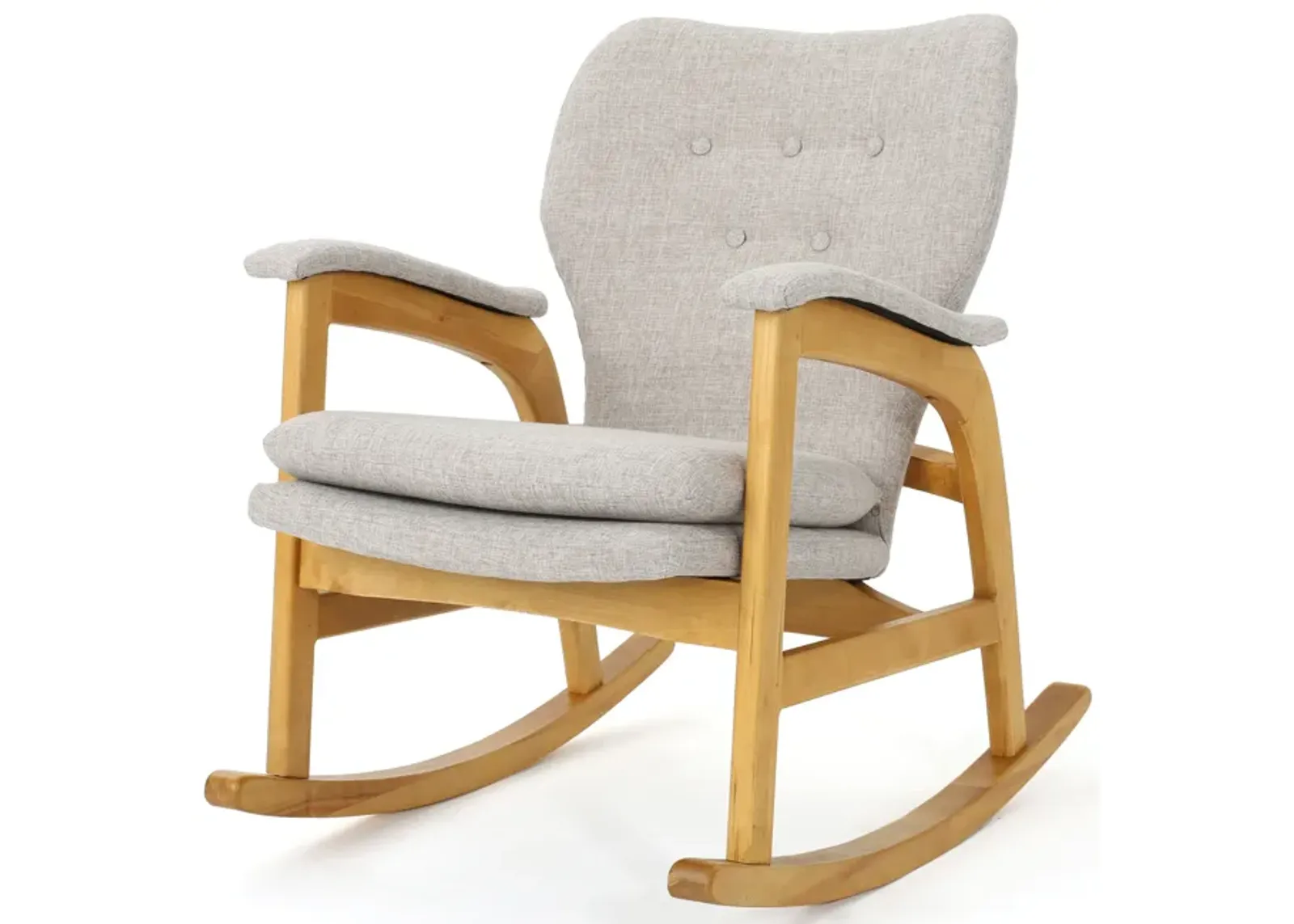 Mid-Century Rocking Chair Comfort, Style, and a Touch of Retro