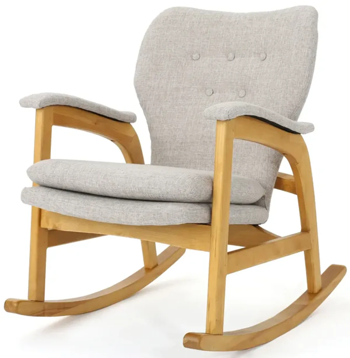 Mid-Century Rocking Chair Comfort, Style, and a Touch of Retro