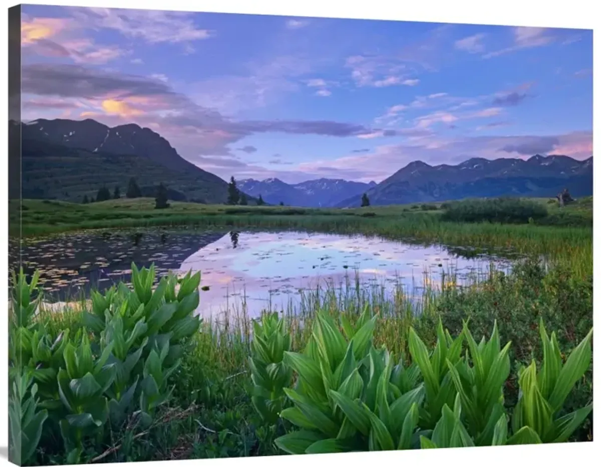 Grand Turk and Kendall Mountains, Molas Pass, Colorado-Canvas Art-40x30
