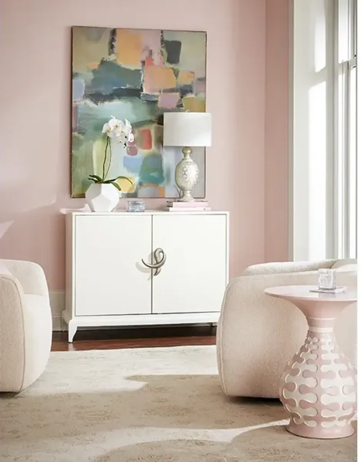 Susan G. Komen Spirit Accent Table