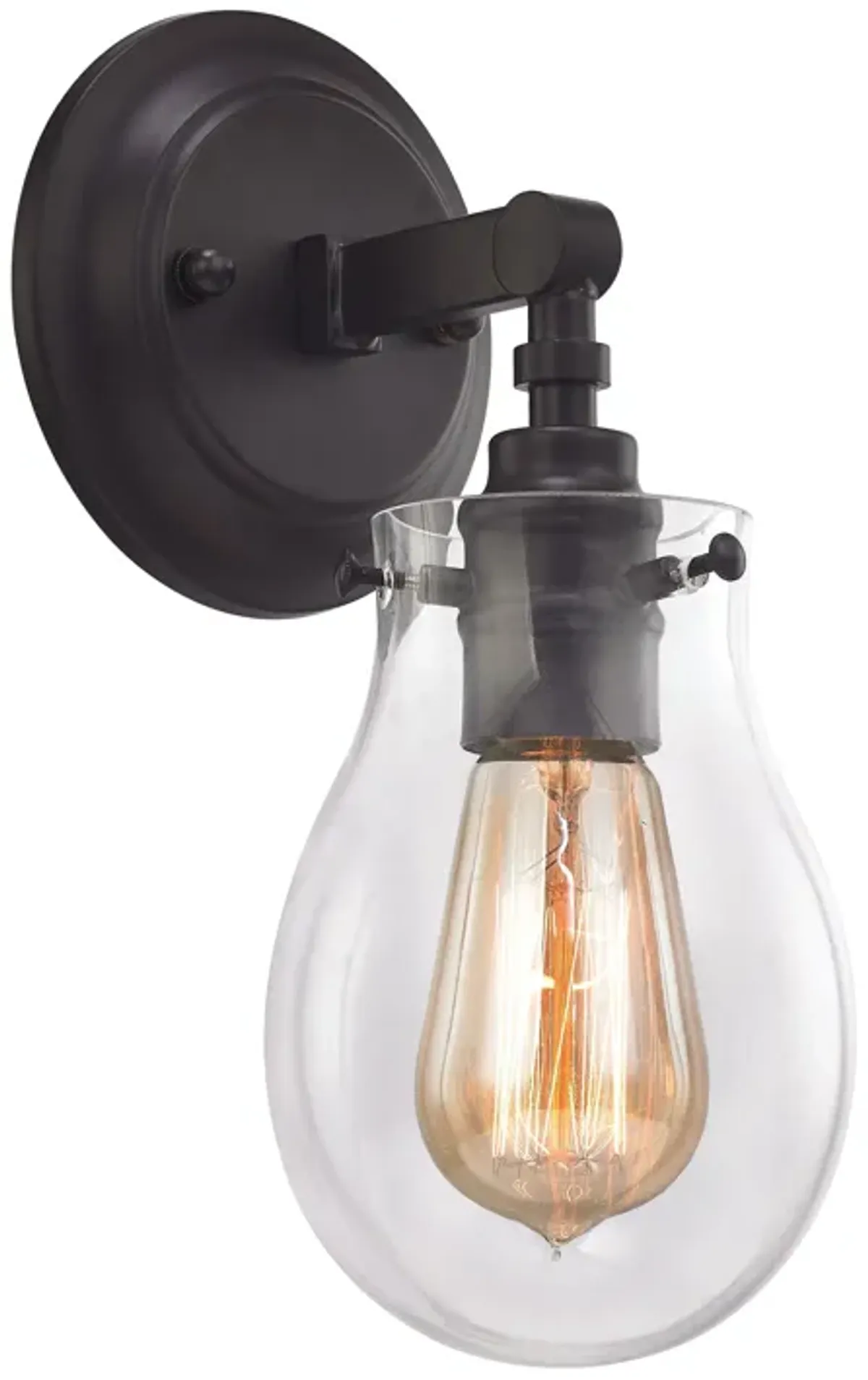 Jaelyn 12'' High 1-Light Sconce