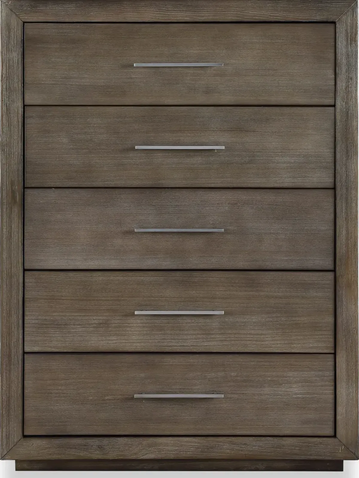 Melbourne Five Drawer Chest in Dark Pine