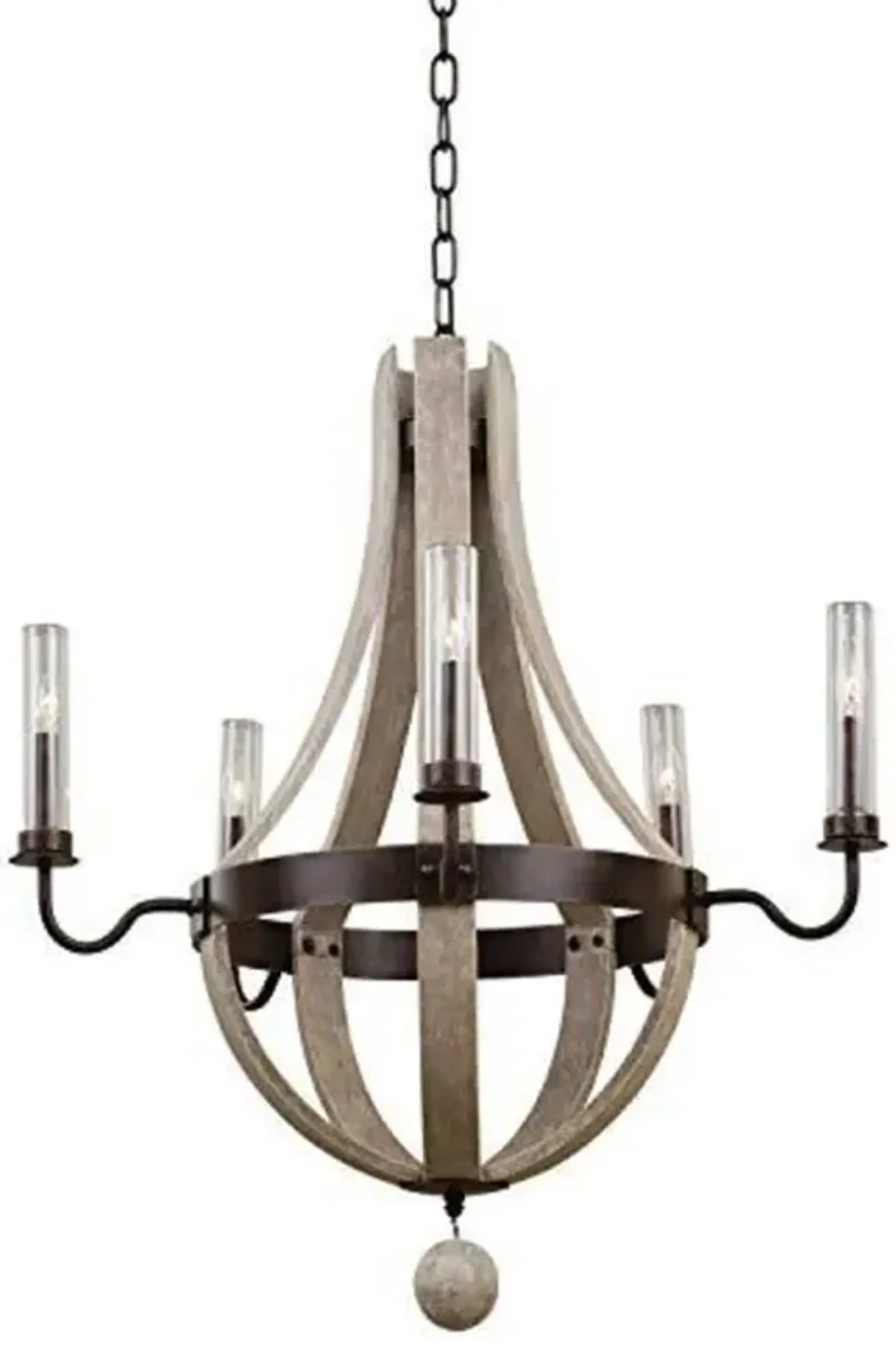 Belen Kox Coastal Outdoor 5-Light Chandelier, Belen Kox