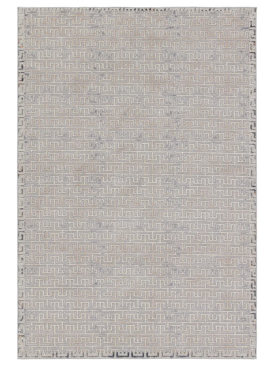 Sundar Baxley Gray 2'6" x 10' Runner Rug